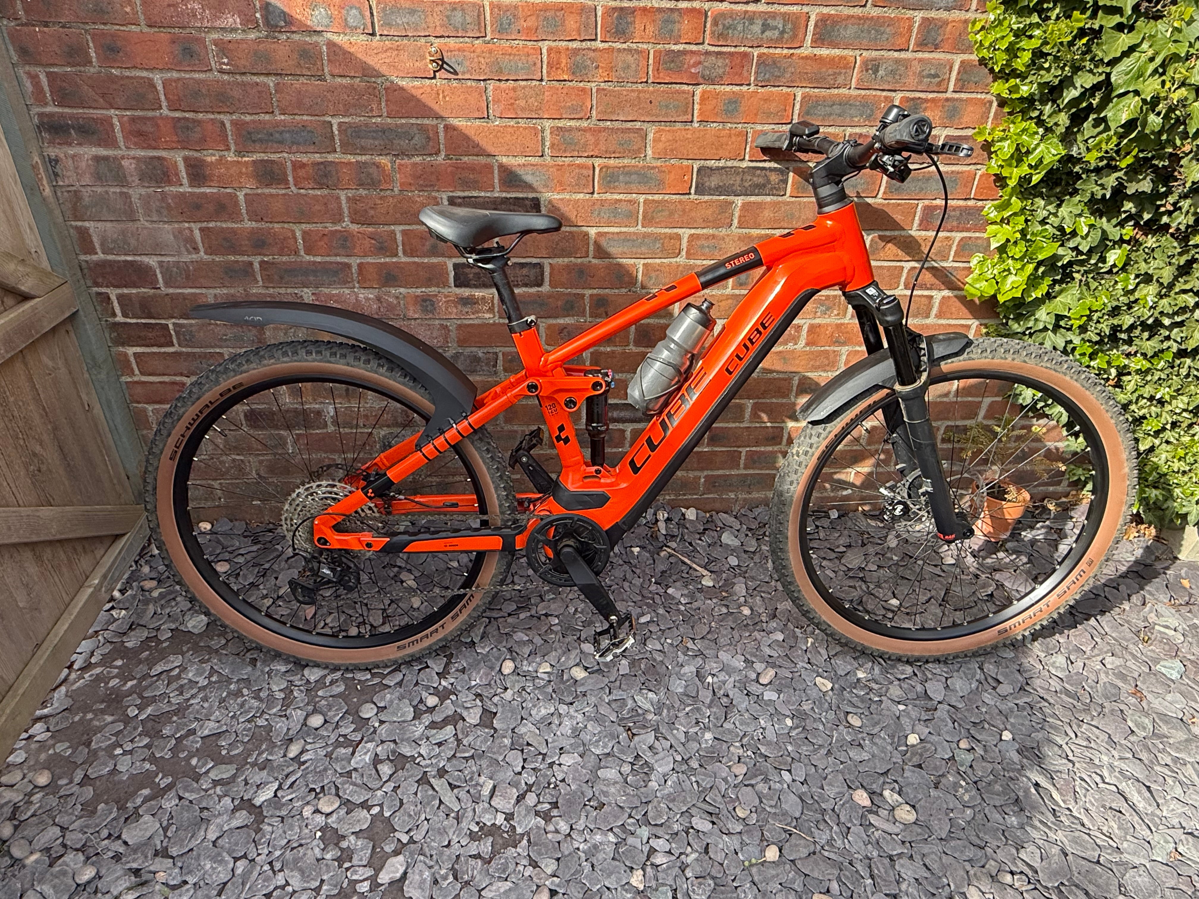 cube stereo hybrid 120 race 750 orange Cube Stereo Hybrid 120 Race 750 2024 Large E-Bike