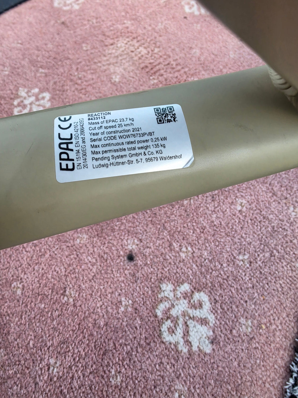 [Generator Brand] [Model Submitted] [Variant Submitted] electric bike