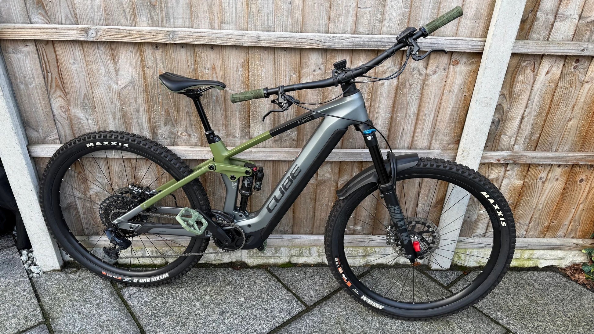 Cube Stereo Hybrid 140 HPC TM 750 2023 Medium electric mountain bike