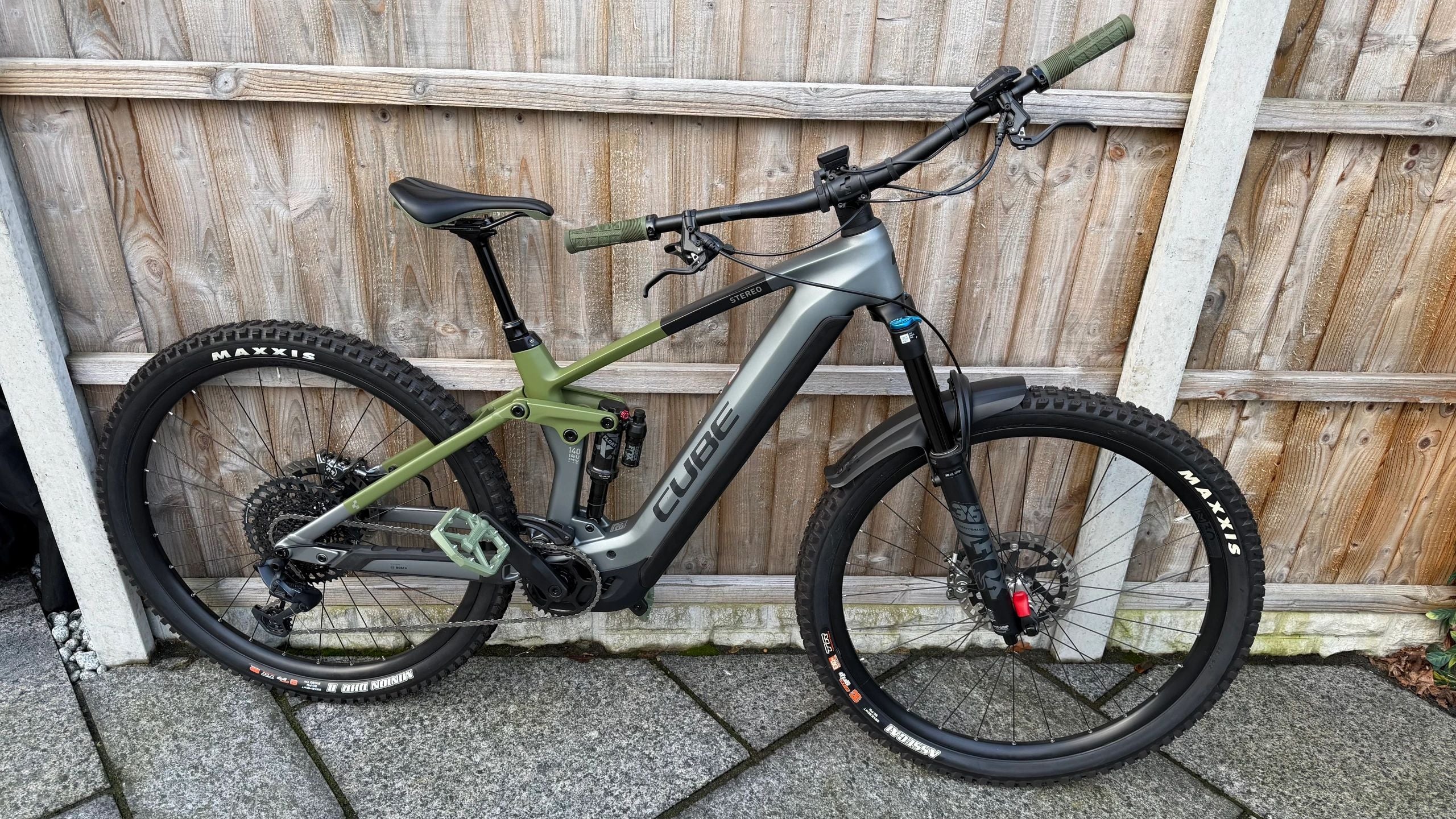 Cube Stereo Hybrid 140 HPC TM 750 2023 Medium electric mountain bike